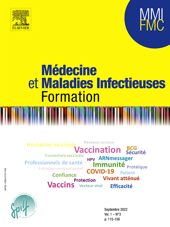 Article Médecine et Maladies Infectieuses Formation